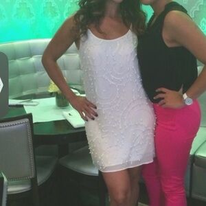 Laundry- Beaded Mini Dress